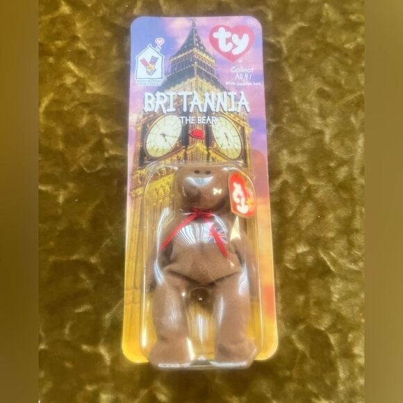 Ty McDonalds Teenie Beanie 1999 Britannia The Bear WITH ERRORS Sealed!! - Picture 1 of 2